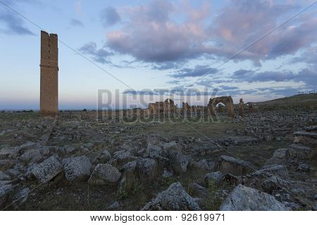 Ruin Of First University In Turkey.