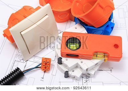 Electrical Components, Accessories For Engineering Jobs And Diagrams
