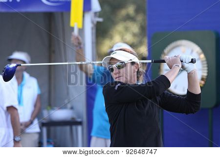 Gwladys Nocera At The Ana Inspiration Golf Tournament 2015