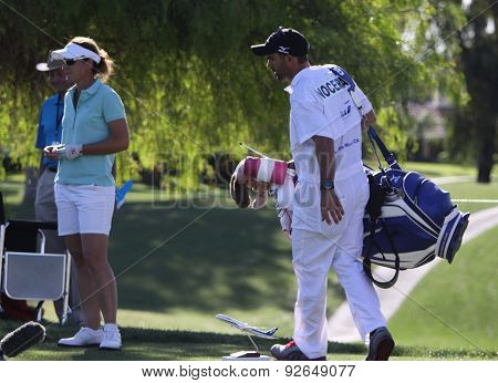 Gwladys Nocera At The Ana Inspiration Golf Tournament 2015