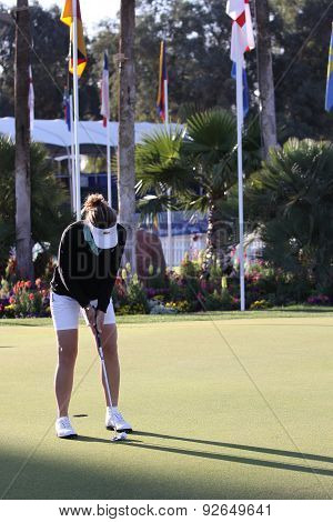 Gwladys Nocera At The Ana Inspiration Golf Tournament 2015