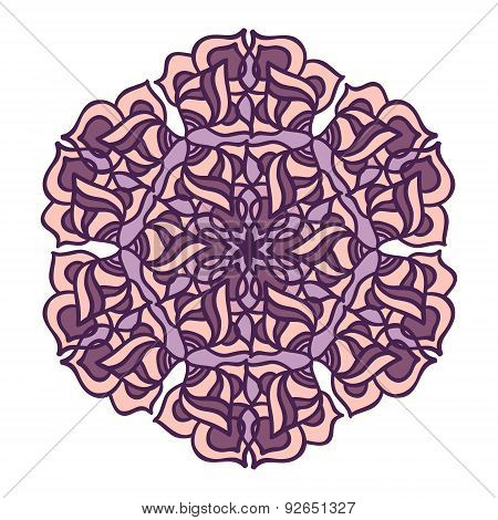 Abstract Round Mandala