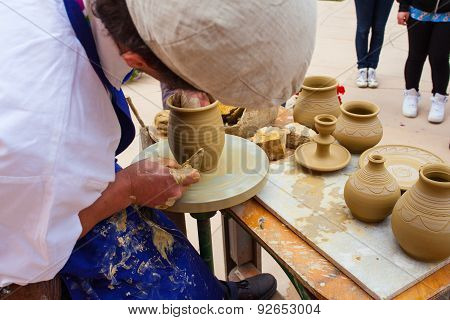 Making Clay Pot