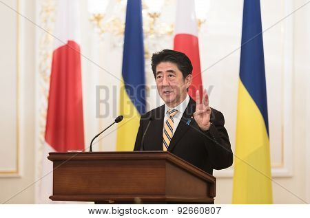 Japanese Prime Minister Shinzo Abe