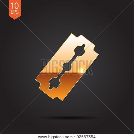 Vector gold icon