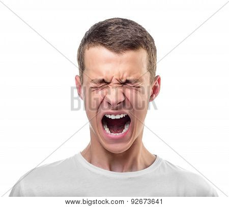 Young Angry Man.
