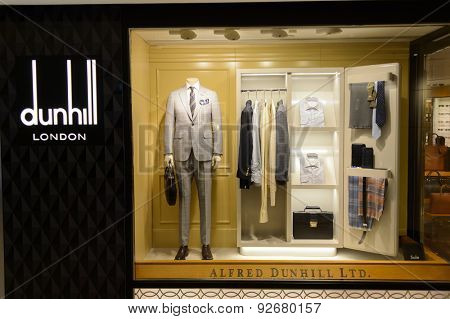 HONG KONG - JUNE 02, 2015: Hong Kong shopping mall interior. Hong Kong shopping malls are some of the biggest and most impressive in the world