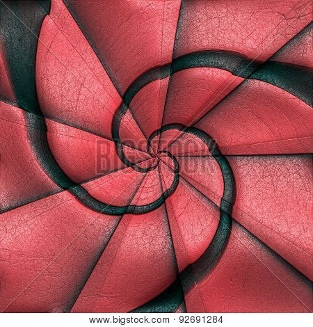 Seamless leather tile