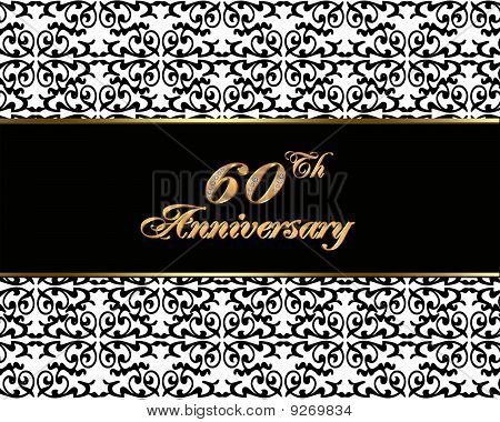 60 yıldönümü davetiye