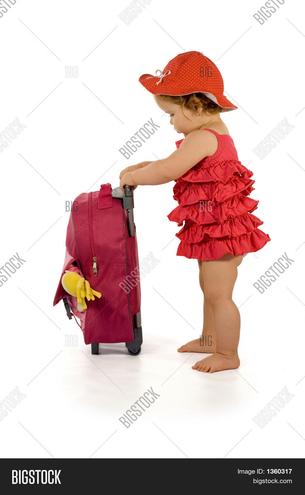 Baby Girl Luggage Image & Photo (Free Trial) Bigstock