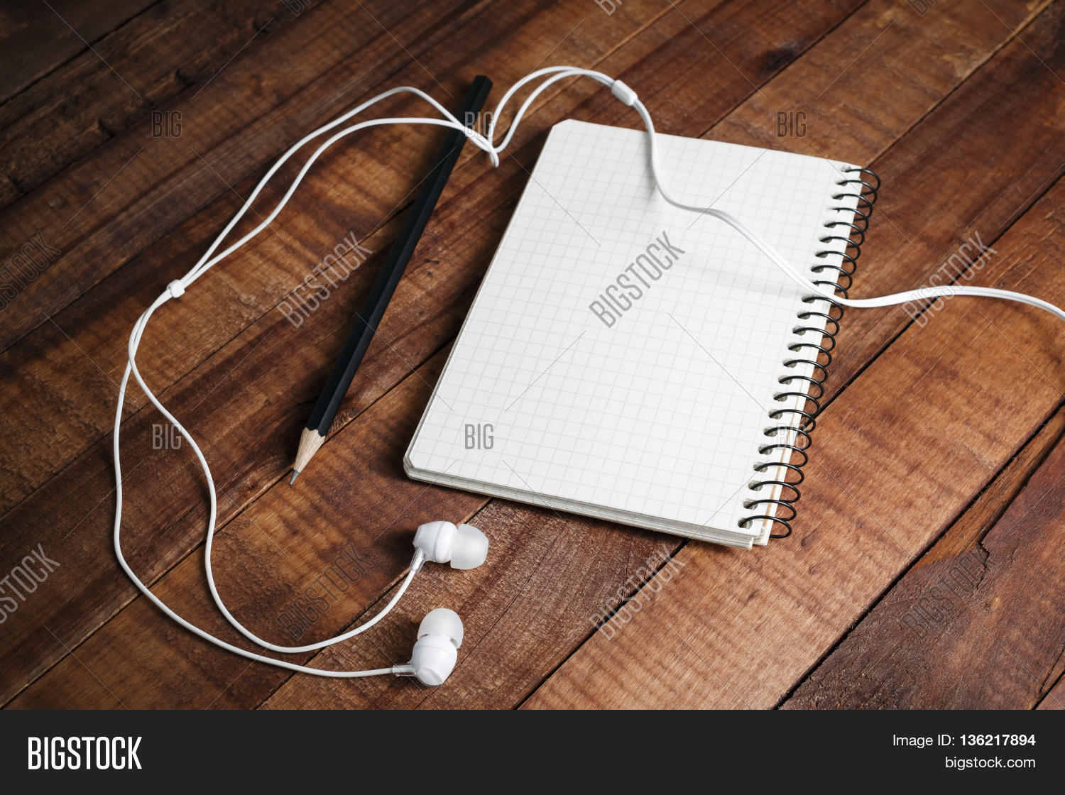 Blank Notepad Pencil Image & Photo (Free Trial) | Bigstock