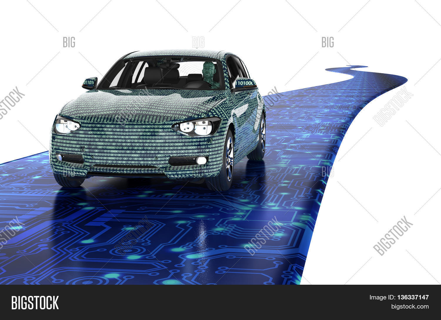 Small Computer Car Self Driveing Image & Photo (Free Trial) | Bigstock