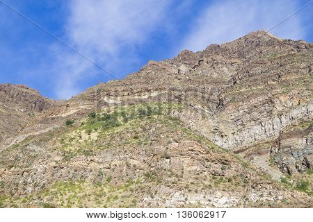 San Alfonso Valley, Trail In The  Mountain
