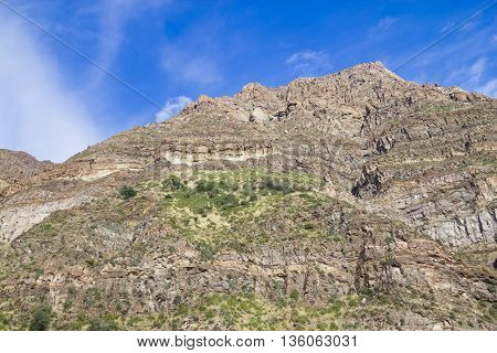 San Alfonso Valley, Trail In The  Mountain