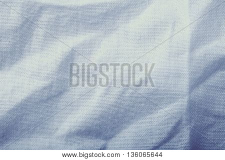 Natural fabric texture background with empty space.