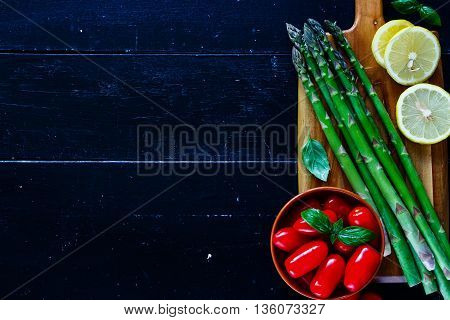 Green Asparagus Preparation