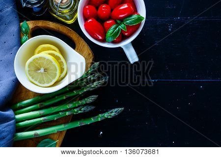 Green Asparagus Preparation