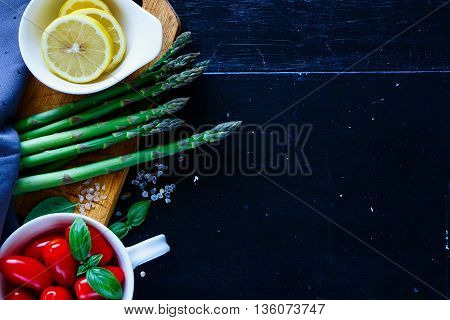 Green Asparagus Preparation