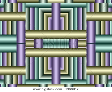  Stock beeld van fractale geometrie