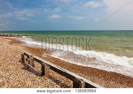 Climping Beach West Sussex England