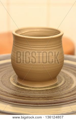 Pottery Making Close-up...