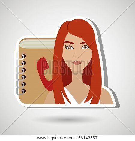 user phonebook design, vector illustration eps10 graphic
