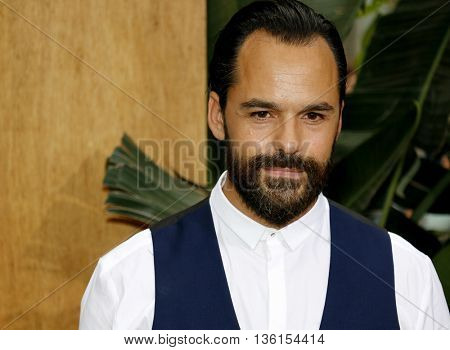 Casper Crump at the Los Angeles premiere of 'The Legend Of Tarzan' held at the Dolby Theatre in Hollywood, USA on June 27, 2016.