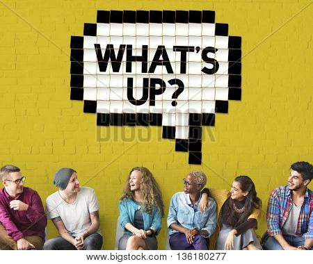 Expression Words Emotion Communication Slang Concept