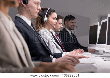 Busy Day In A Call Center