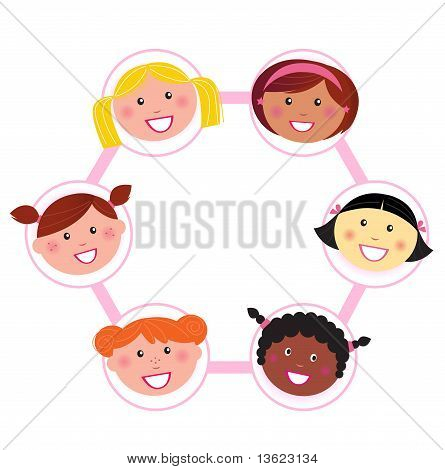 Unità - Unione di gruppo multi culturale donna / rete