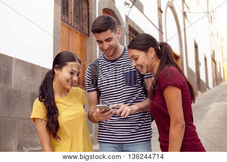 Young Tourist Couple On A Vacation