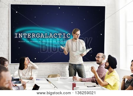 Astronomy Constellation Intergalactic Universe Concept