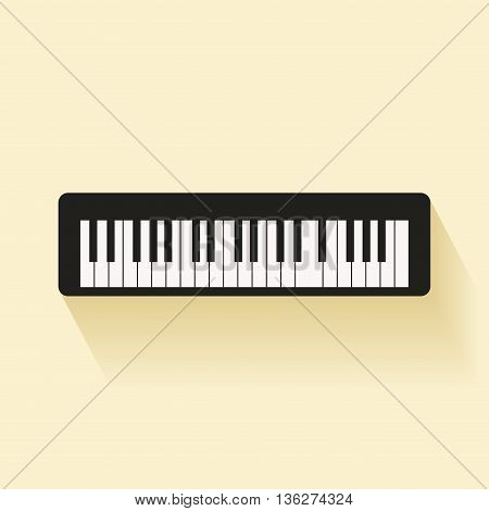 abstract music instrument on a special background