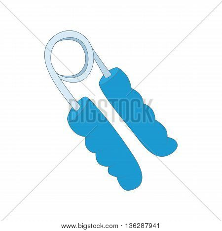 Carpal expander icon in cartoon style isolated on white background. Sport symbol