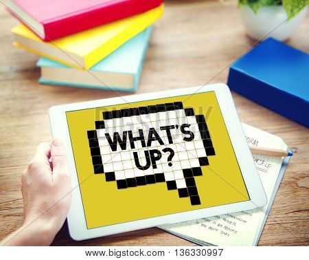 Expression Words Emotion Communication Slang Concept