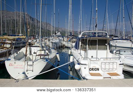 Dock On KorÄula Island