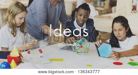 Ideas Thoughts Creativity Inspiration Imagination Concept