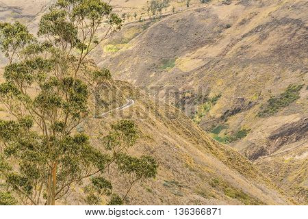 Nariz Del Diablo Trip Landscape Scene
