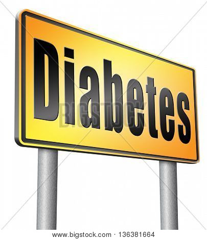 Diabetes find causes  and sceen for symptoms of type 1 or 2 prevention by dieting or treath with medication