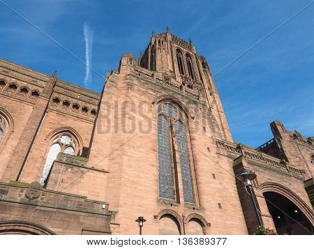 Liverpool Cathedral In Liverpool