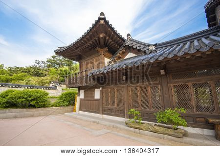 Hahoe Folk village in South Korea in Seoul South Korea