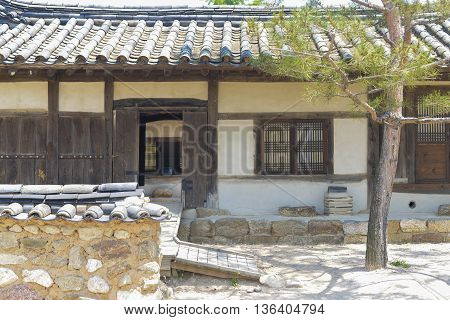 Hahoe Folk village in Seoul South Korea