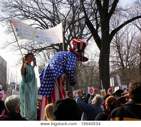 Zio Sam & Lady Liberty