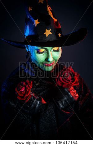 Witch With Rose