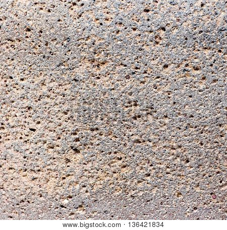 close up Grey porosity Stone texture background.