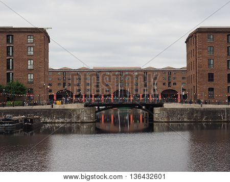 Albert Dock And Salthouse Dock In Liverpool