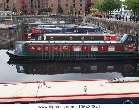 Albert Dock And Salthouse Dock In Liverpool