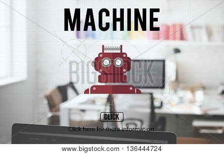 Robot Cyborg AI Robotics Android Concept