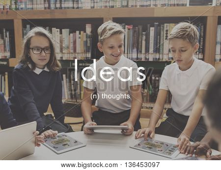 Ideas Thoughts Creativity Inspiration Imagination Concept