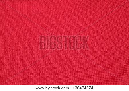 Red cloth fabric texture background , Red texture